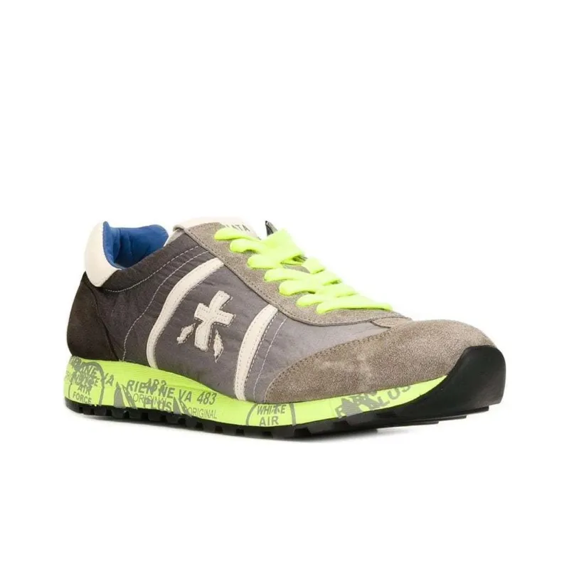 PREMIATA Lucy Low-Top Casual Shoes Men's Gray-1