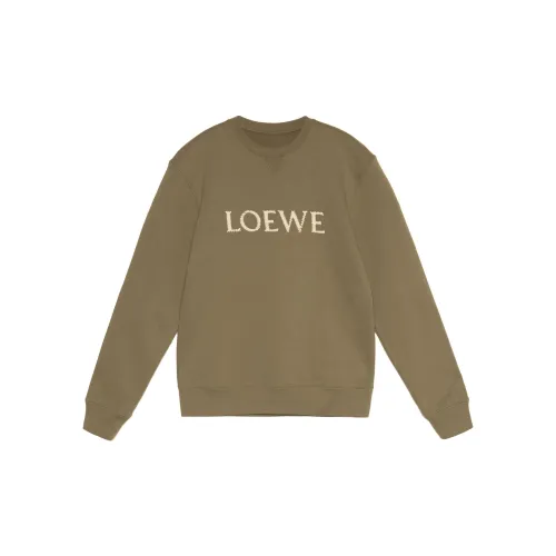 LOEWE Sweatshirts Men Green