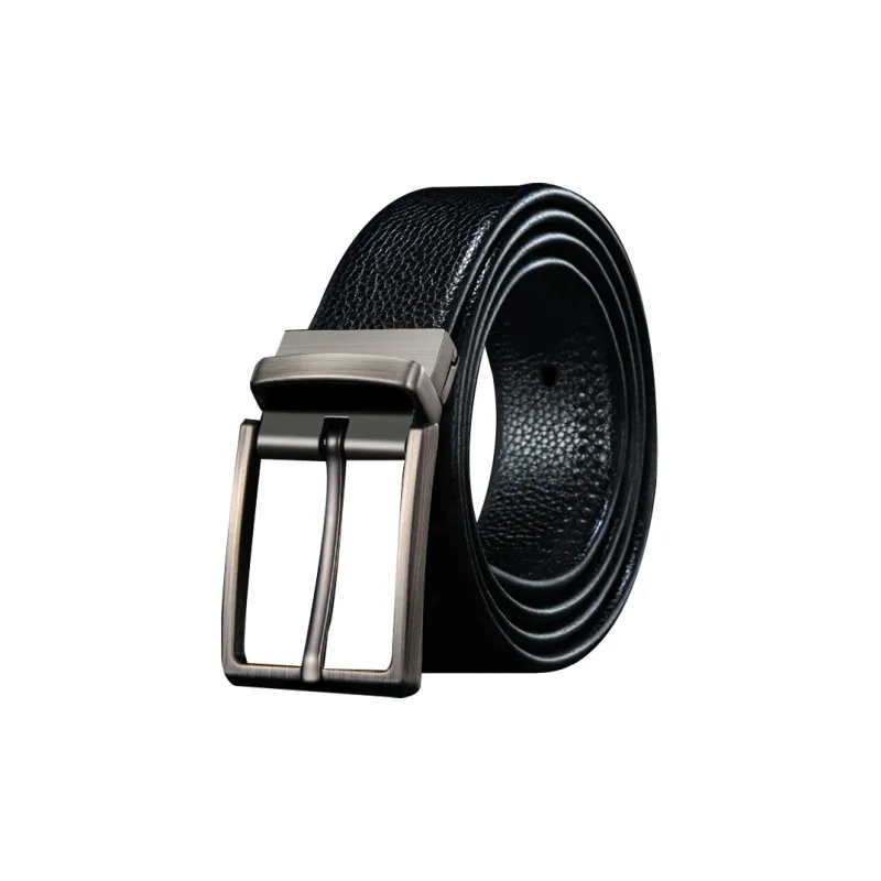 CARTELO Cow Split Leather Belts Men's Width 3.3cm-0