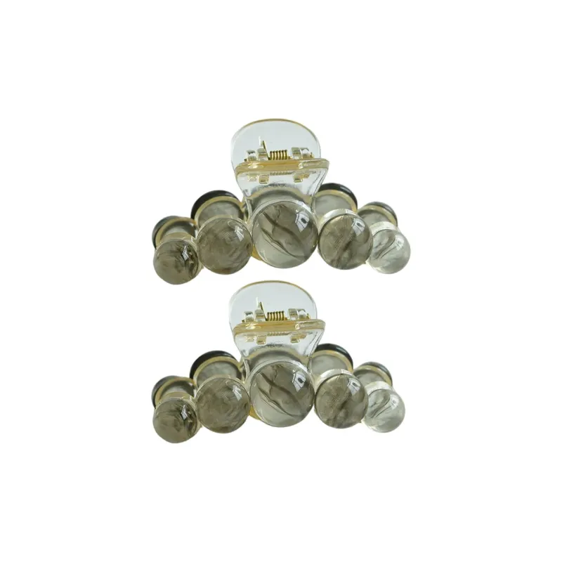 Left Europe Acrylic Hair Clips Women's-0