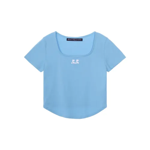 Rest&Recreation T-Shirts Women's Sky Blue/Heavenly Blue