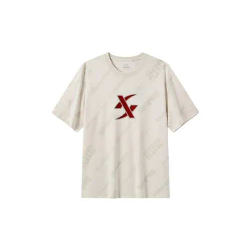 XTEP T-Shirts Men Cotton White