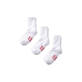 Levi’s Mid-Calf Socks Men's 3 Pack White