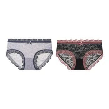 Flowers In Water Underpants Women's 2 Pack