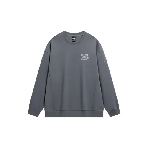 XTEP Sweatshirts Women's Steel Iron Gray