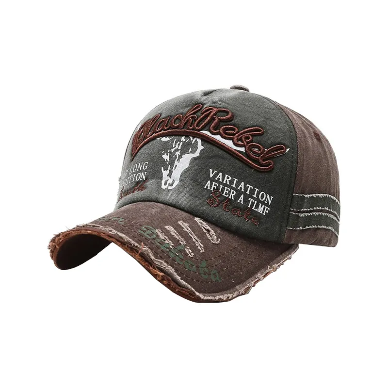 BSELEON Denim Baseball Caps Unisex-2