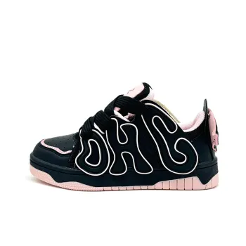 OHJC Slip Resistant Cushioning Abrasion Resistant Lightweight Breathable Low Top Skateboard Shoes Unisex