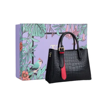 TTaG．baG Cow Leather One Shoulder Handbag Women's