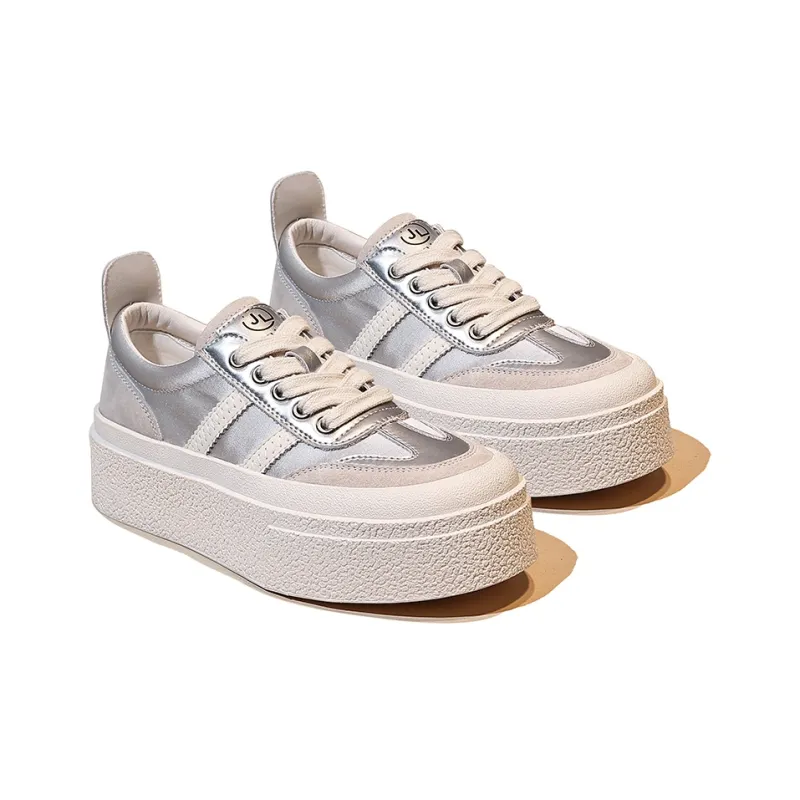 Junjali Anti-Slip Wear-Resistant Breathable Lightweight Low-Top Casual Shoes Women's-5