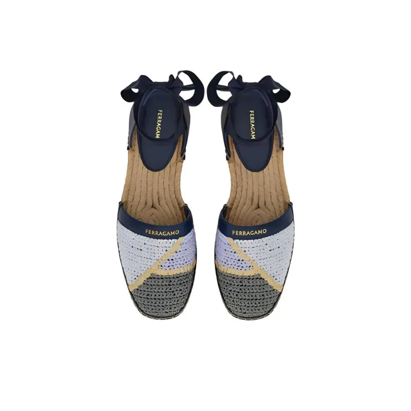 FERRAGAMO Espadrilles Women's Sea Blue-3
