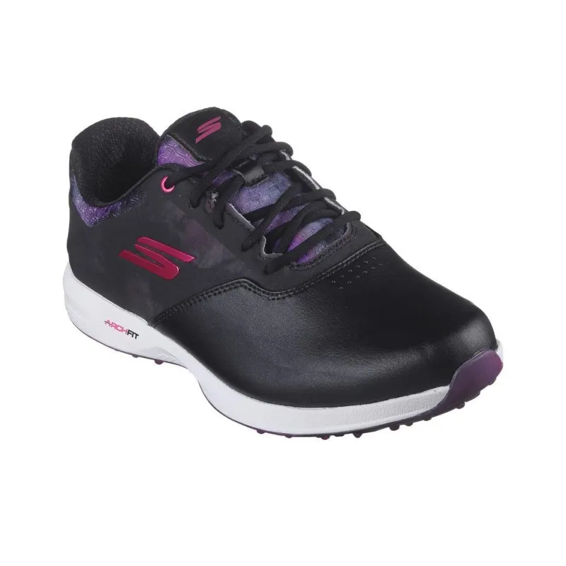 Skechers Go Golf Anti-Slip Wear-Resistant Low-Top Golf Shoes Women's Black-3