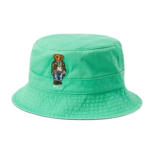 Polo Ralph Lauren Cotton Bucket Hats Women's Green