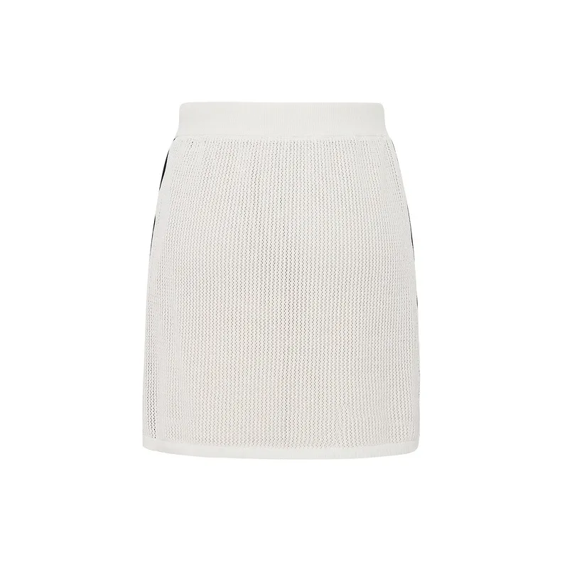 D'zzit Casual Short Skirts Women's White-1