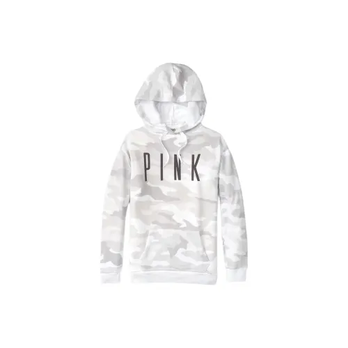 Victoria's Secret Sweatshirts Women's White Base With Camouflage Print