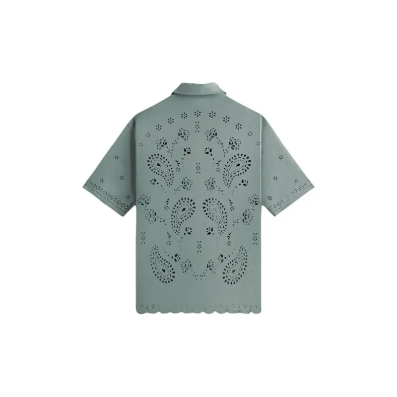 KITH Isaac Microsuede Buttondown-1