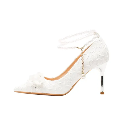 TADSW High Heels Women's White