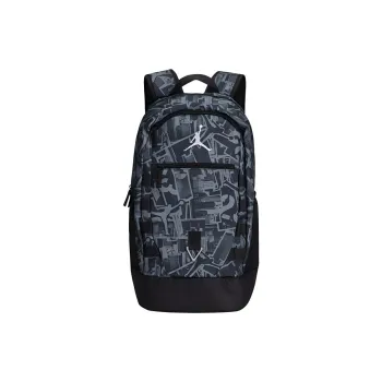 Jordan Polyester Backpack Regular Unisex Charcoal Black