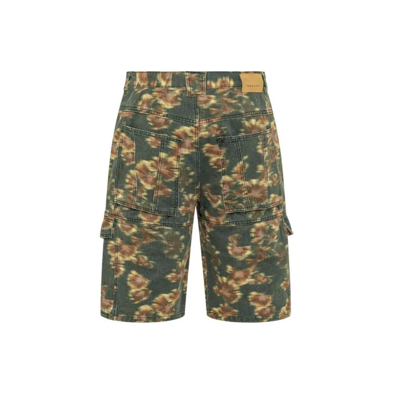ISABEL MARANT Jemuel Floral Printed Shorts-1