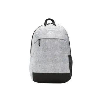 Reebok Polyester Backpack Unisex Gray