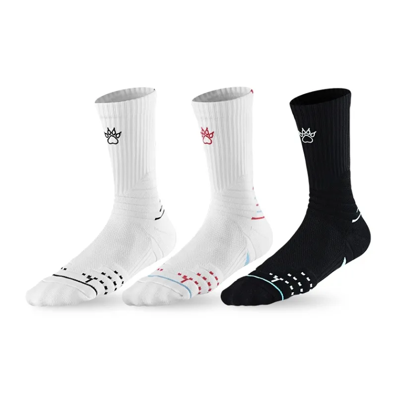 KELME Basketball Socks Unisex 3 Pack-8