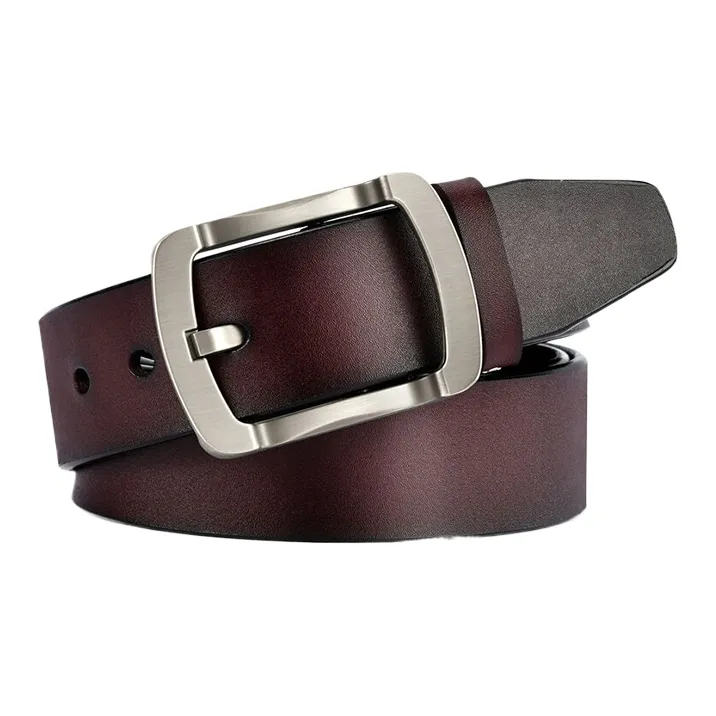 CARTELO Cow Split Leather Belts Men's Width 3.8CM-4