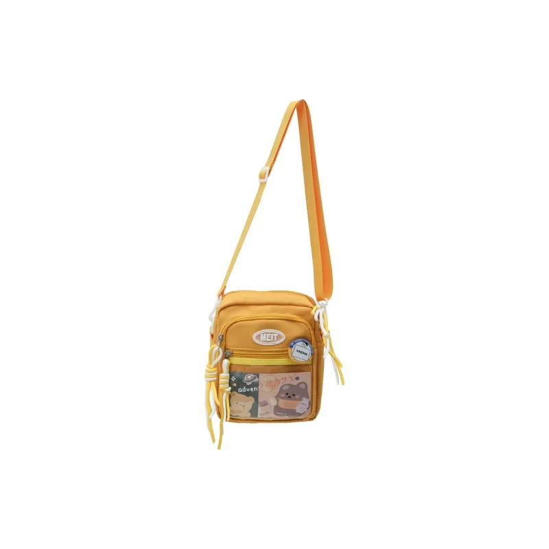 Alcohol Dragon Nylon Fabric Shoulder Bag Crossbody Bag Regular Unisex Black/White/Gray/Yellow/Blue/Purple-16
