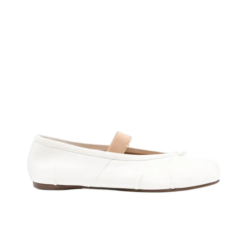 Maison Margiela Flat Casual Single Shoes Women's White-1