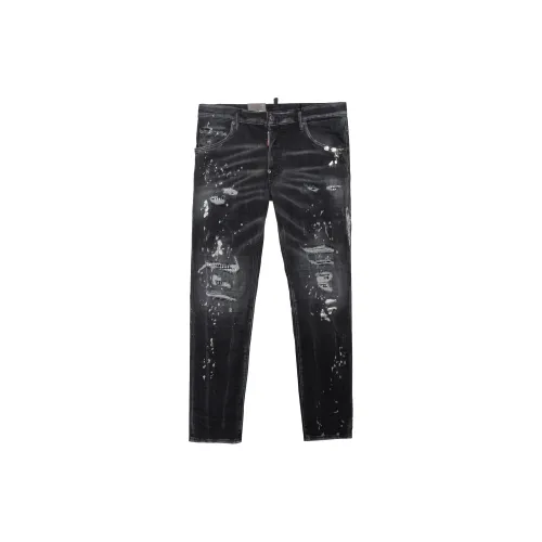 DSQUARED 2 Jeans Men Obsidian Black Color