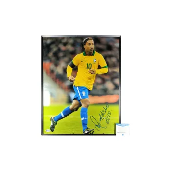 Huayitaojin Brazil National Team Photo With Beckett BAS Authenticity Certificate Framed 51x41cm Men's Treasured Classic