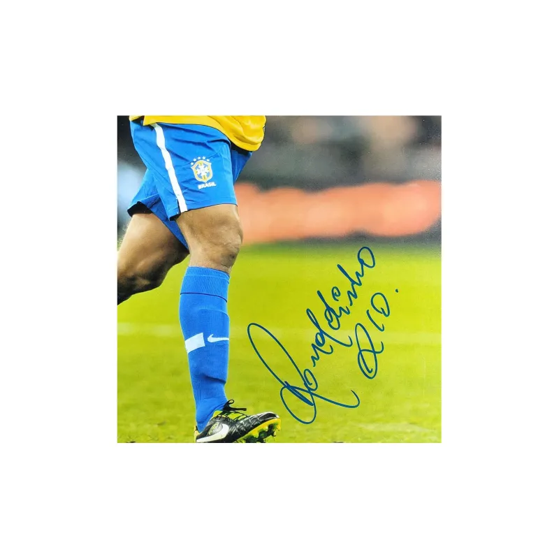 Huayitaojin Brazil National Team Photo With Beckett BAS Authenticity Certificate Framed 51x41cm Men's Treasured Classic-1