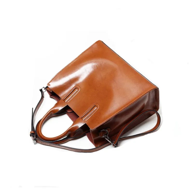 TTaG．baG Cow Leather Handbag Women's-11