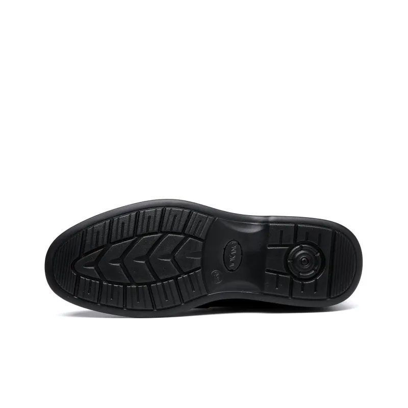 AOKANG Dress Shoes Men Low Top None-5