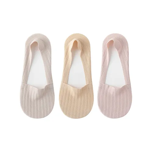 XXLLG No Show Socks Women's 3 Pack