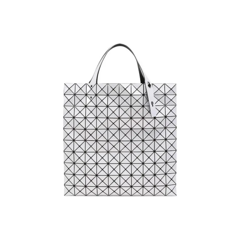 ISSEY MIYAKE Polyvinyl Chloride Resin Handbag Women's White-1
