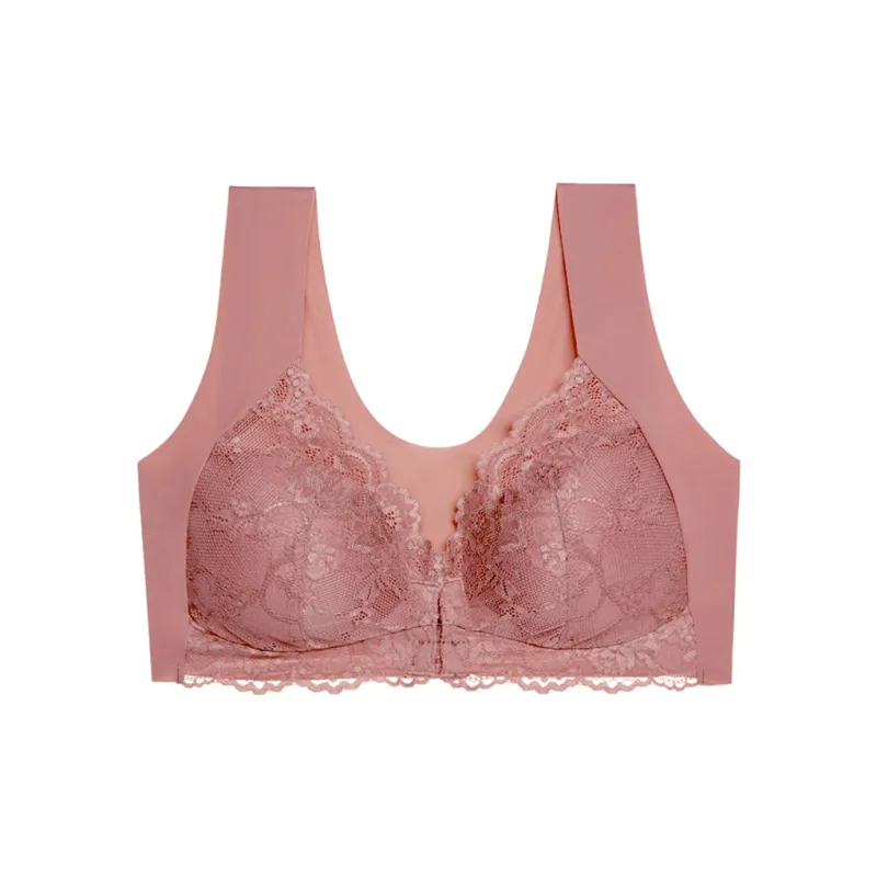 Flowers in water Women's Bras-12