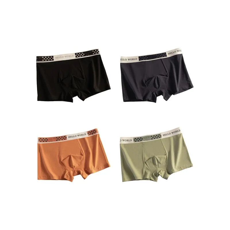 Flowers In Water Underpants Men's 4 Pack-21