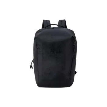Anta × China National Geography, Collaboration Fabric Backpack Regular Unisex Basic Black