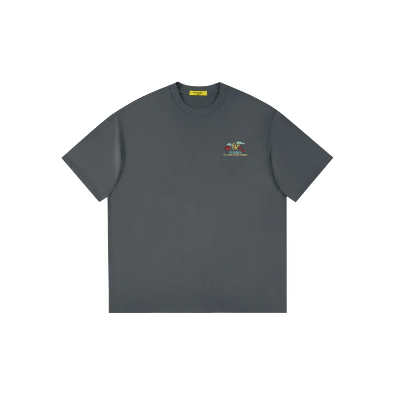 FUERZA Drop Shoulder Sleeve T-Shirt Unisex-13