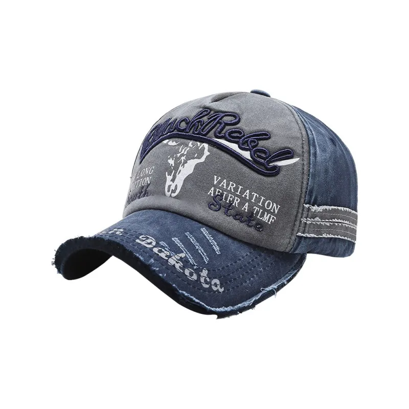 BSELEON Denim Baseball Caps Unisex-5