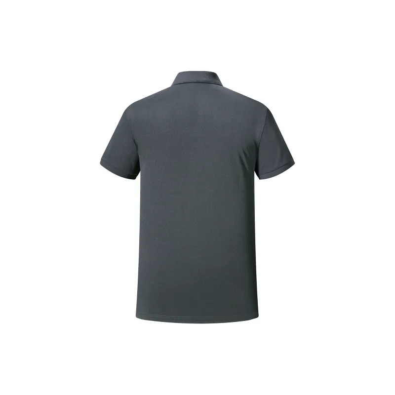 JIPIAO Polo Shirt Men's Light Gray-1
