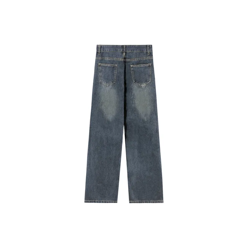 RUMMANDY Jeans Women's Vintage Blue-1