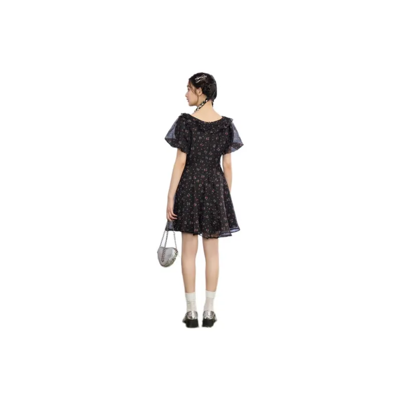 ZIHAN SS24 Short Sleeved Dress Women's-1