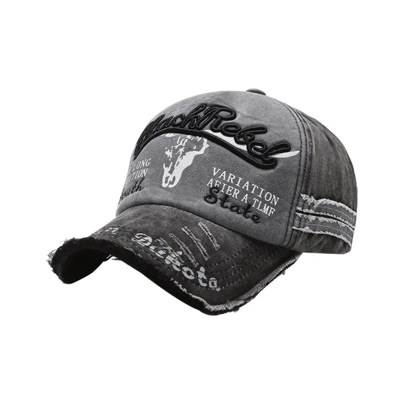 BSELEON Denim Baseball Caps Unisex-0