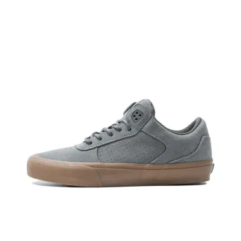 GOLUCK Tiger's Eye Collection Coverage Abrasion Resistant Mid Top Skateboard Shoes Unisex Smoke Gray