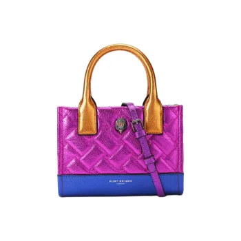 Kurt Geiger London Leather Tote Bag Shopping Bag Shoulder Bag Crossbody Bag Handbag Women's Multicolor