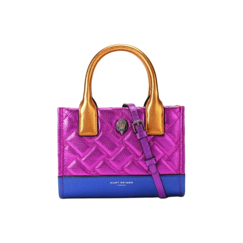 Kurt Geiger London Leather Tote Bag Shopping Bag Shoulder Bag Crossbody Bag Handbag Women's Multicolor-0