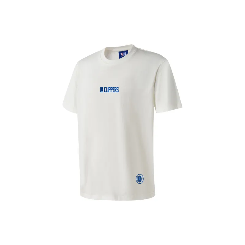 NBA Clippers Team T Shirts Unisex White-1