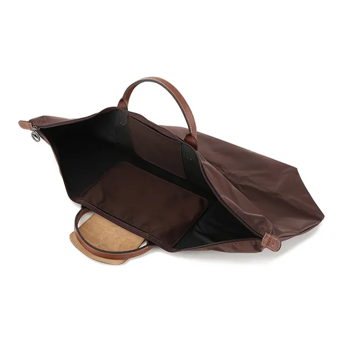 LONGCHAMP Fabric Dumpling Bag Handbags Women's Tan-6