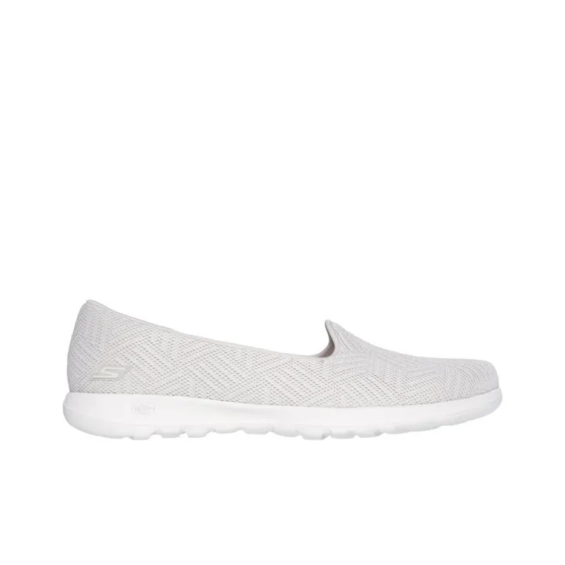 Skechers GO WALK Lite Non-slip Lightweight Low-Top Casual Shoes Women's White-1