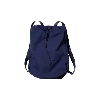 UNIQLO Polyester With Cotton Backpack Regular Unisex Sea Blue
